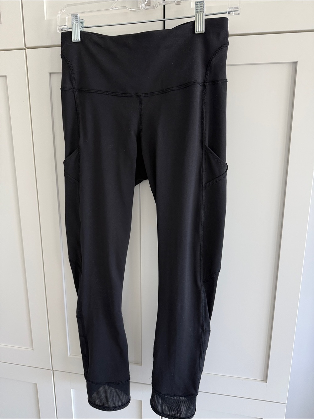 lululemon athletica Black High-Rise Track Joggers with Side Pockets